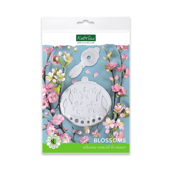 Silicone Mould & Veiner - Blossoms